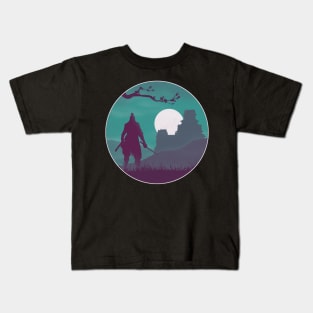 One-Armed Wolf Kids T-Shirt